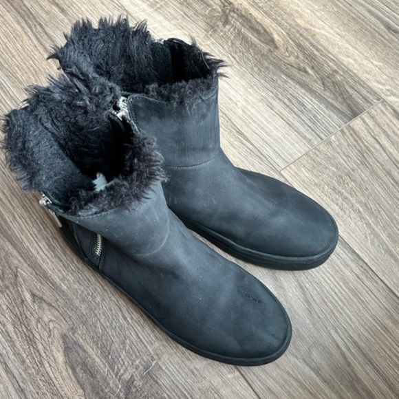 J/Slides Henley Platform Leather Boots | 8 - Picture 7 of 9